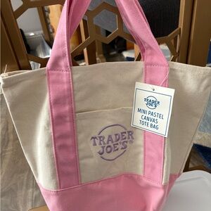 Trader Joe’s min Canvas Tote - NEW